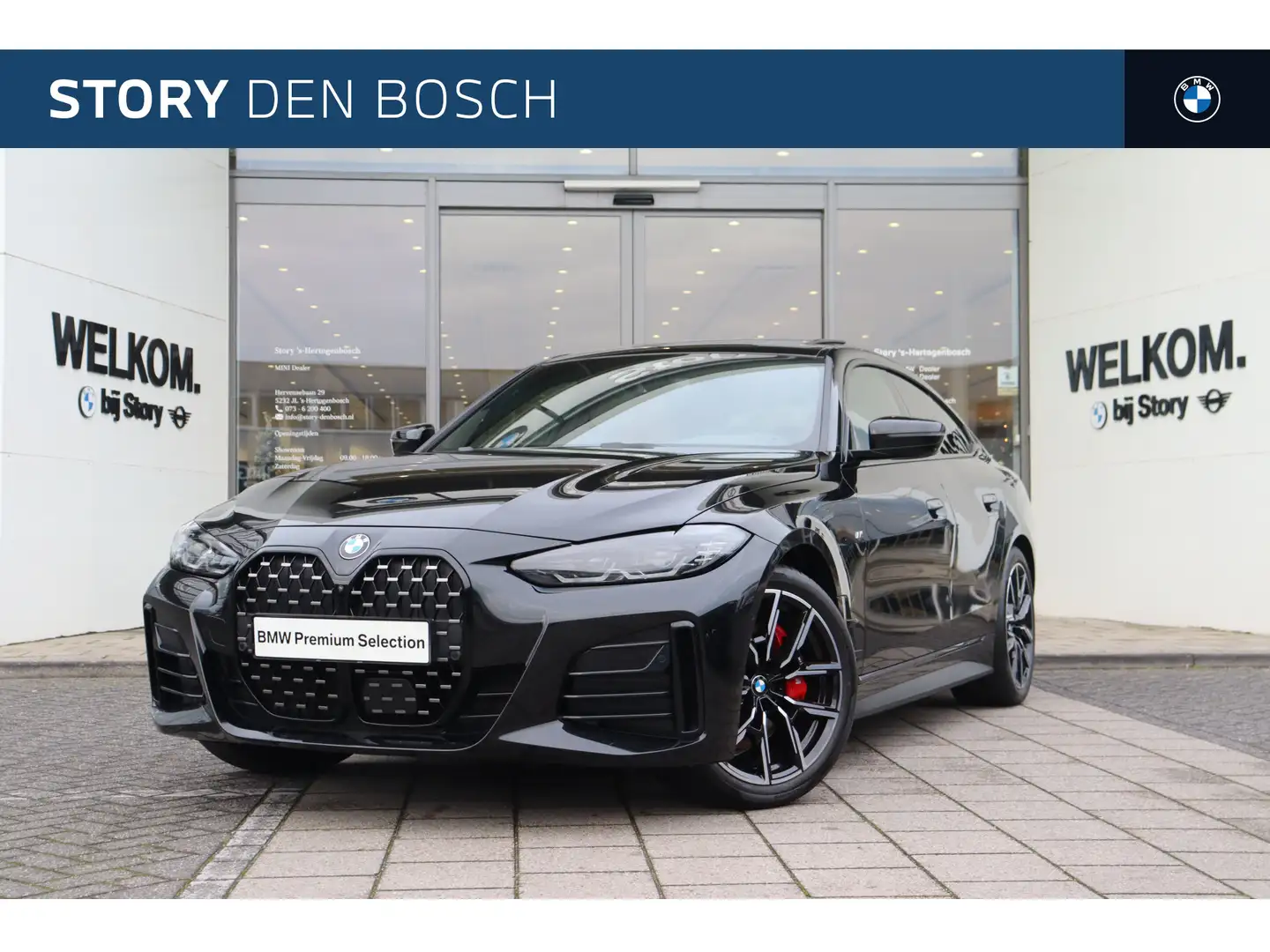 BMW 430 4 Serie Gran Coupé 430i High Executive M Sport Aut Schwarz - 1