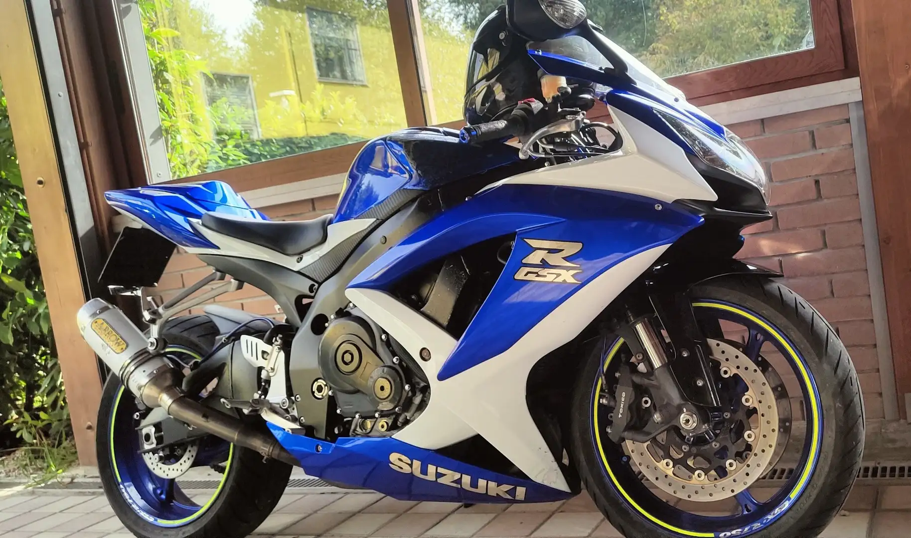 Suzuki GSX-R 750 Blau - 1