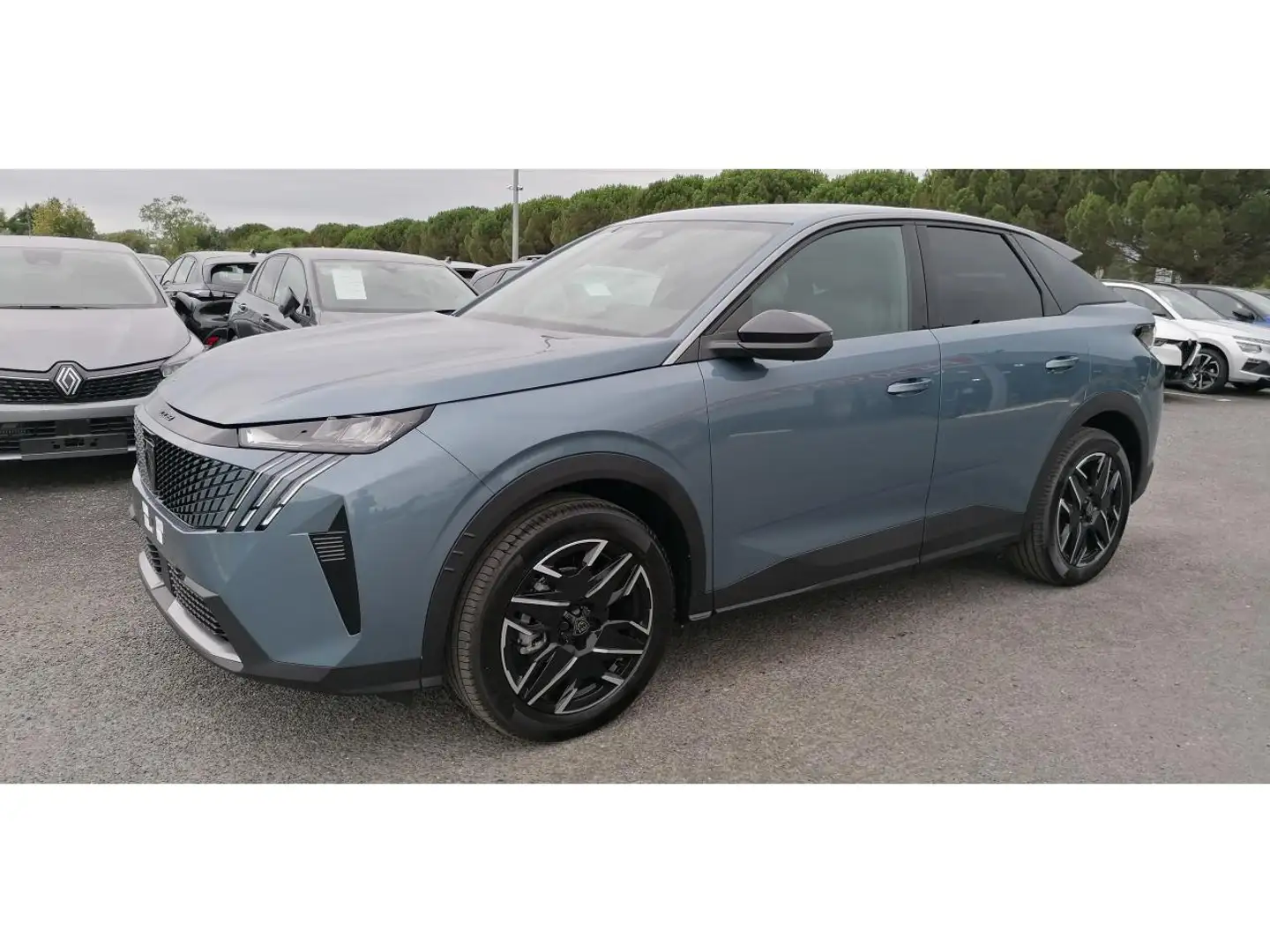 Peugeot 3008 1.2i Hybrid 145 e-DCS6  Allure Bleu - 2