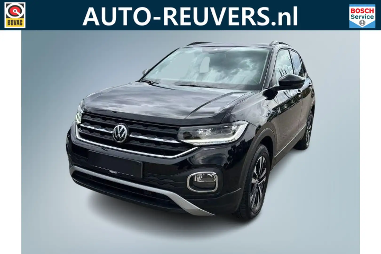 Volkswagen T-Cross 1.0 TSI United / Navi / Trekhaak / Carplay / LED / Schwarz - 1