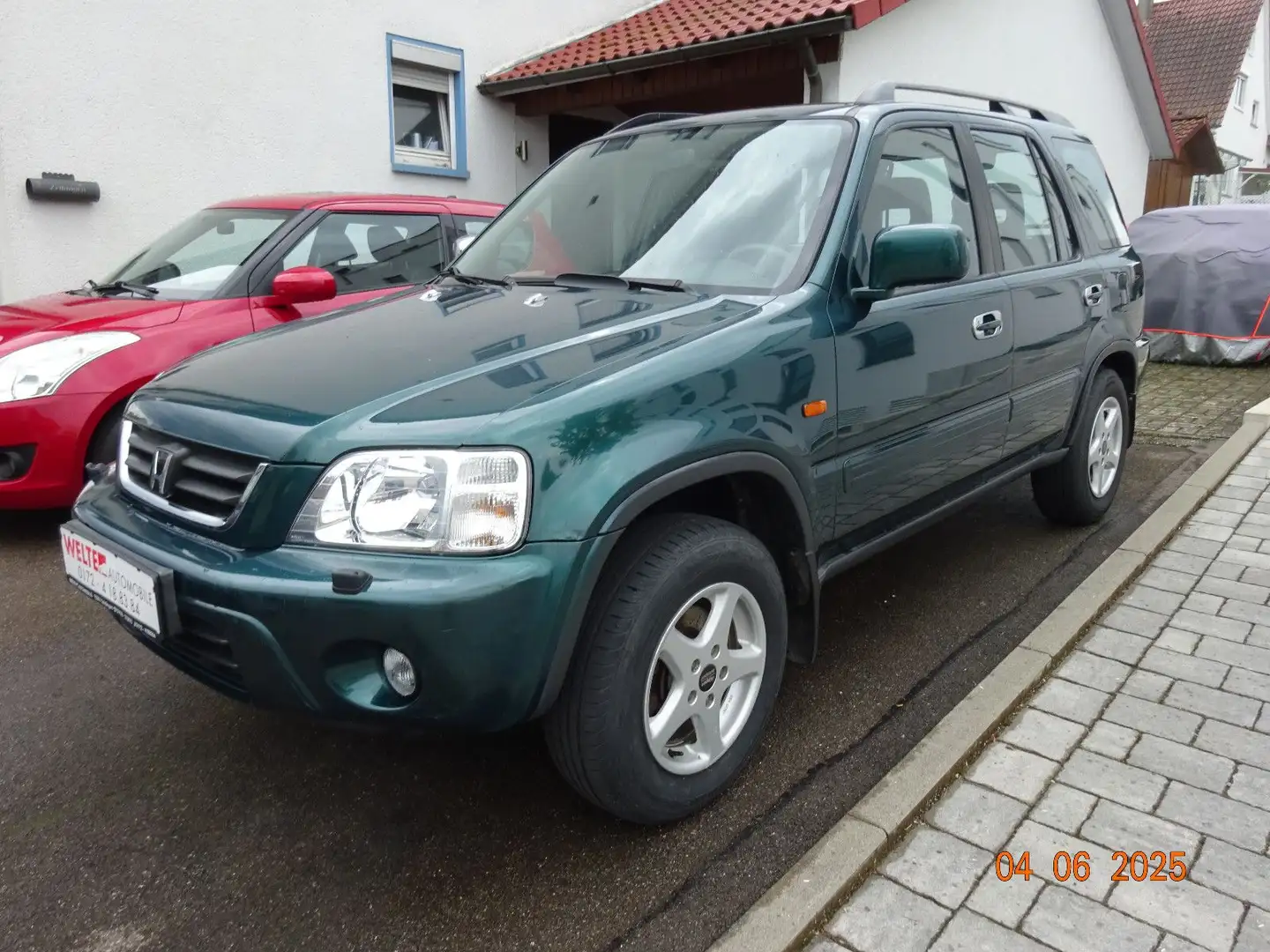 Honda CR-V 2.0i ES automatic Allrad* AHK* Klima* Yeşil - 1