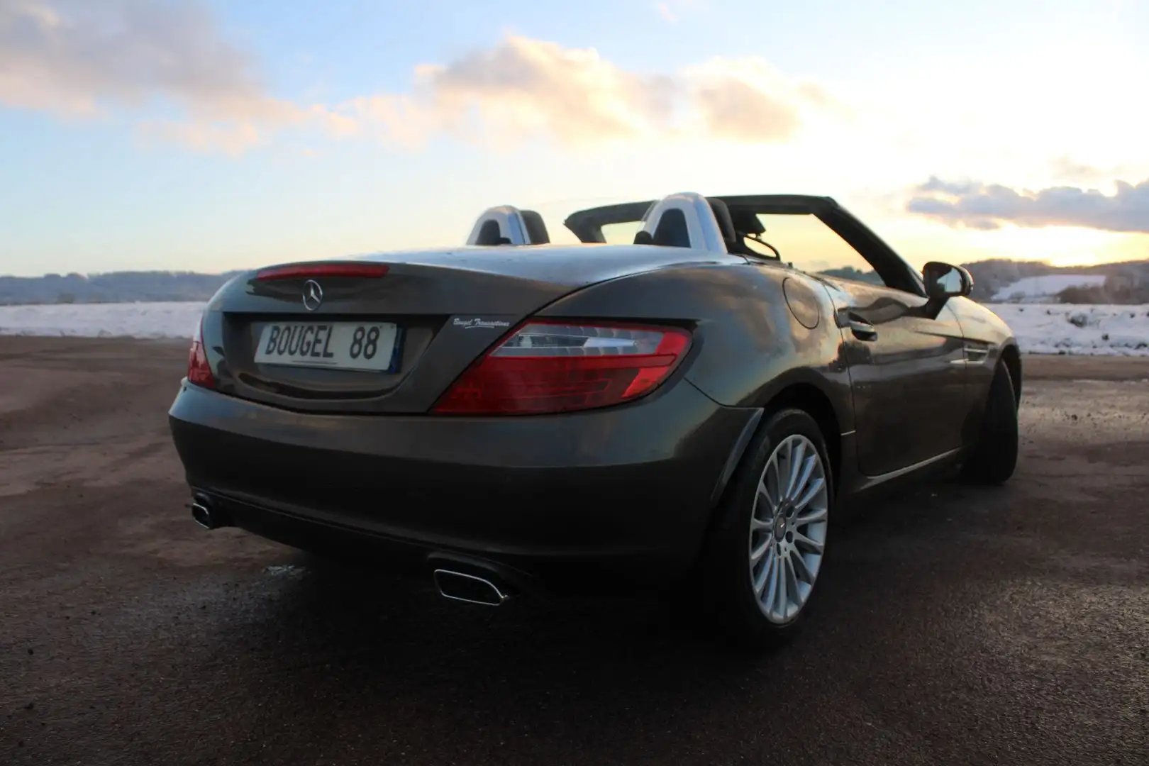 Mercedes-Benz SLK 250 250 CDI 204 CV GPS 3D XÉNON+LED JA 17 USB RADAR PA - 2