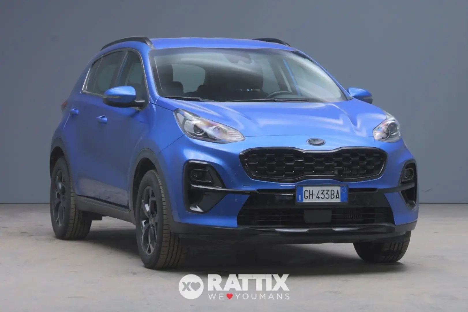 Kia Sportage 1.6 CRDI Mhev 136CV Black Edition Blau - 1