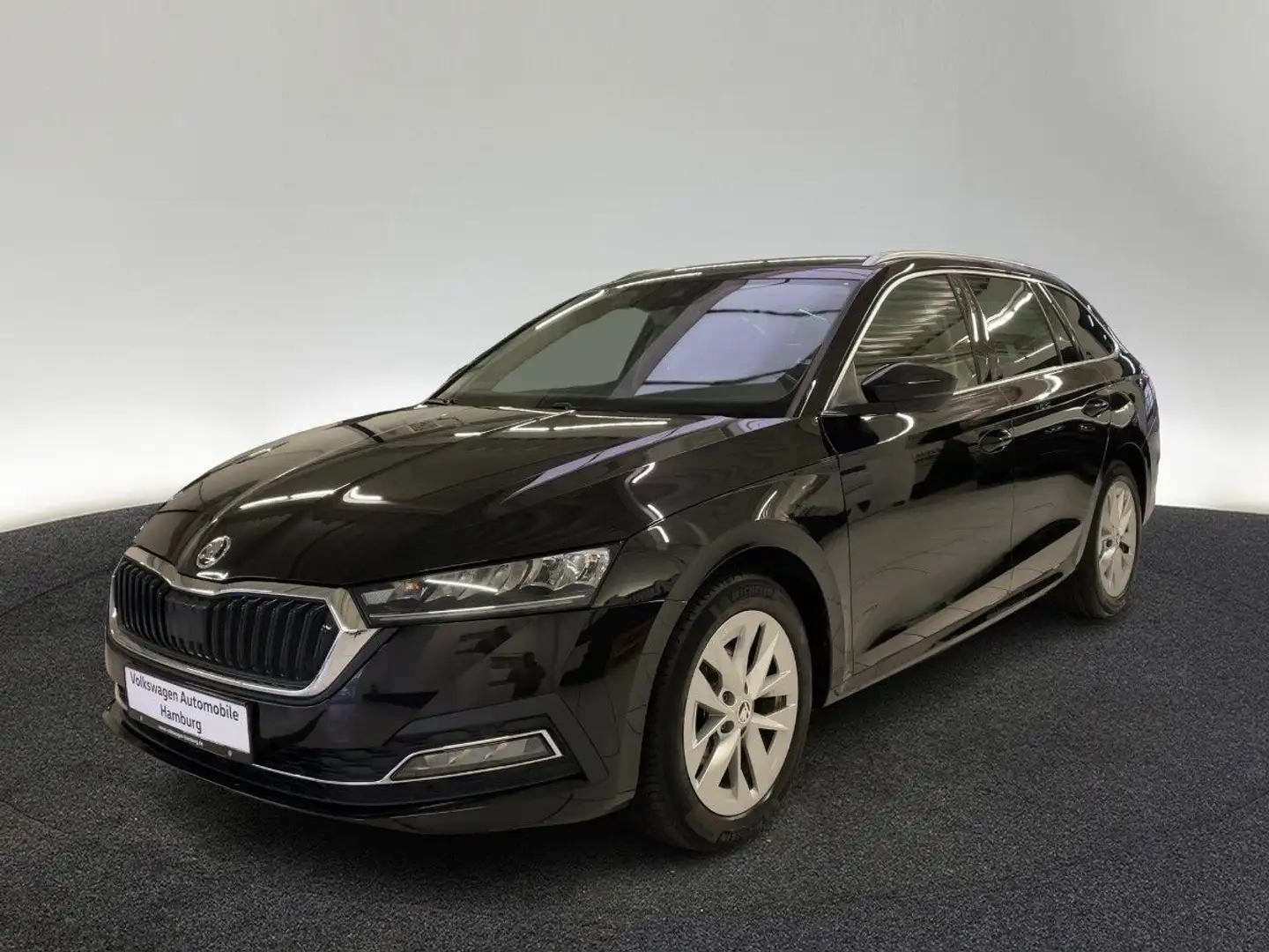 Skoda Octavia Combi 2.0 TDI DPF Style DSG Navi LED Schwarz - 2