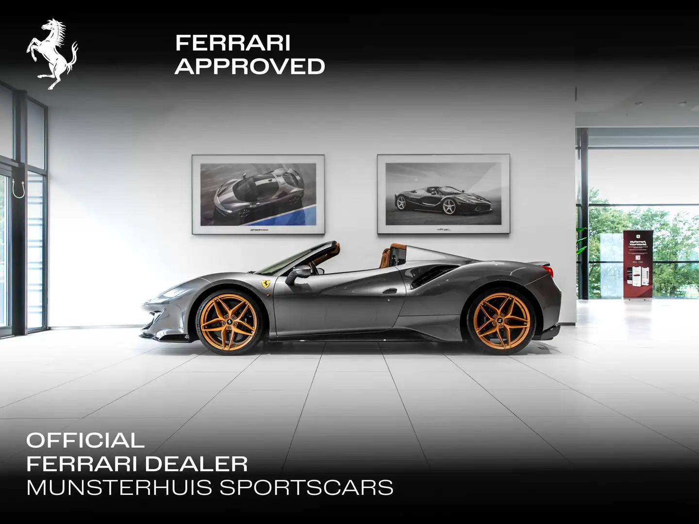 Ferrari 488 Pista Spider ~Ferrari Munsterhuis~ Gris - 1