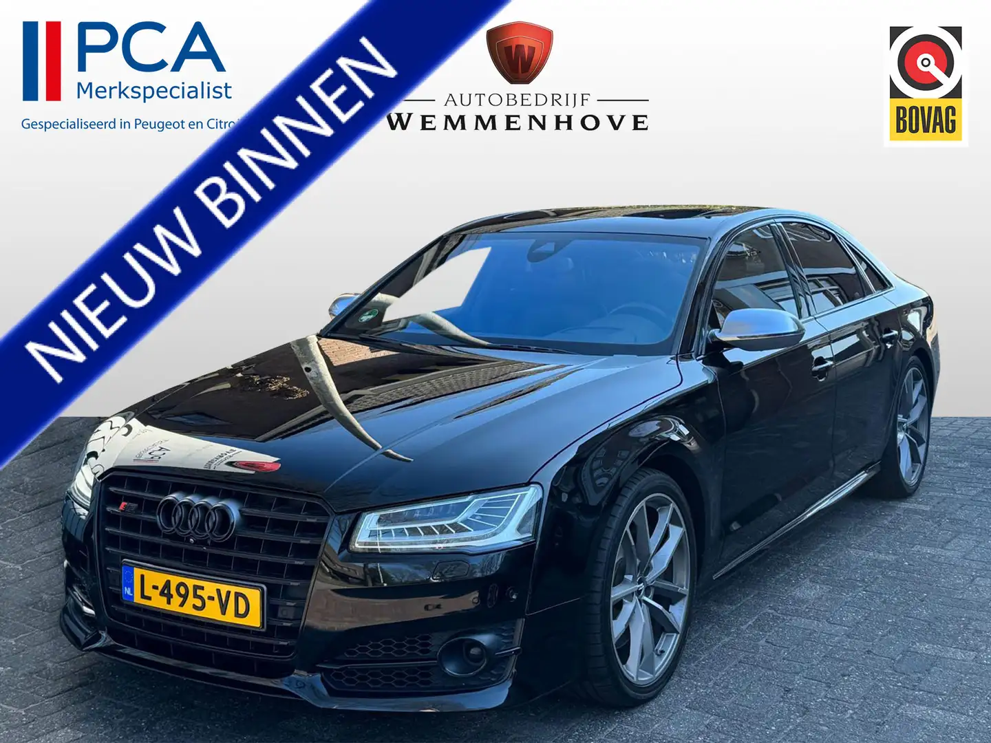 Audi S8 4.0 TFSI S8 Plus Quattro Exclusive V8T 520PK/Pano/ Чорний - 1