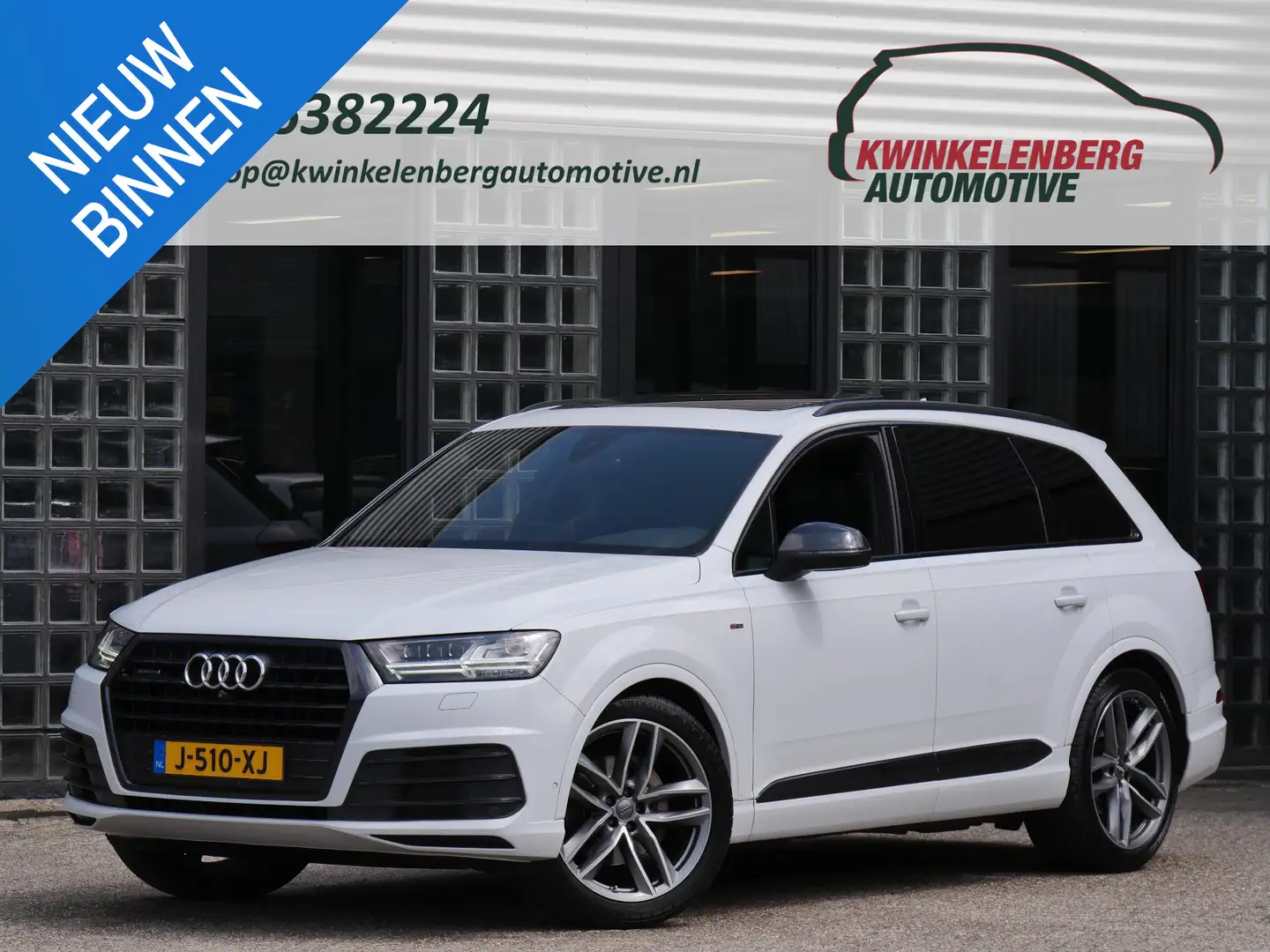 Audi Q7 3.0TDi QUATTRO/ S-LINE/ PANORAMADAK/ 360°CAMERA/ L Wit - 1