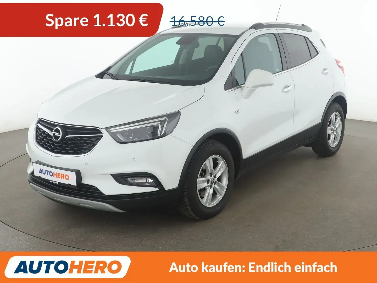 Opel Mokka X 1.4 Turbo Innovation Aut.*NAVI*TEMPO*CAM*PDC* Weiß - 1