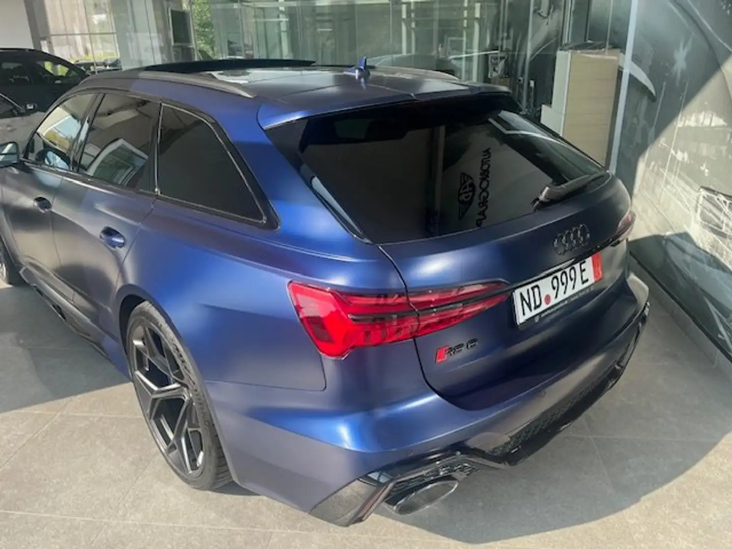 Audi RS6 AVANT PERFORMANCE 630 cv List.221.520 Bleu - 2