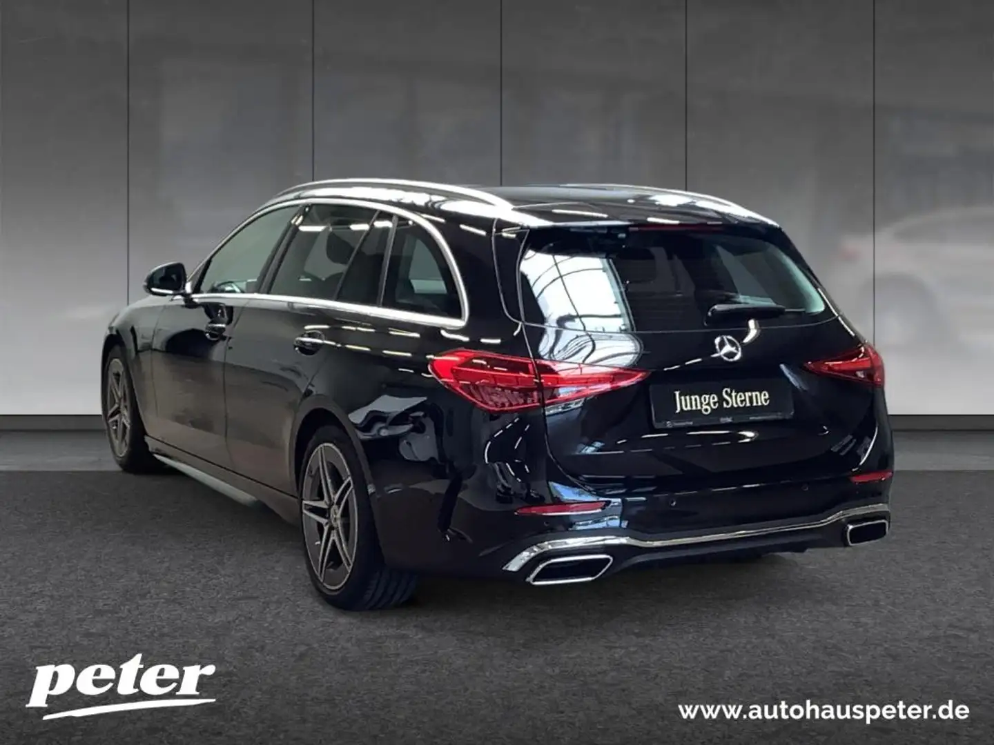 Mercedes-Benz C 300 T AMG//Digital/360°Kamera/Distronic/AHK/ Negro - 2