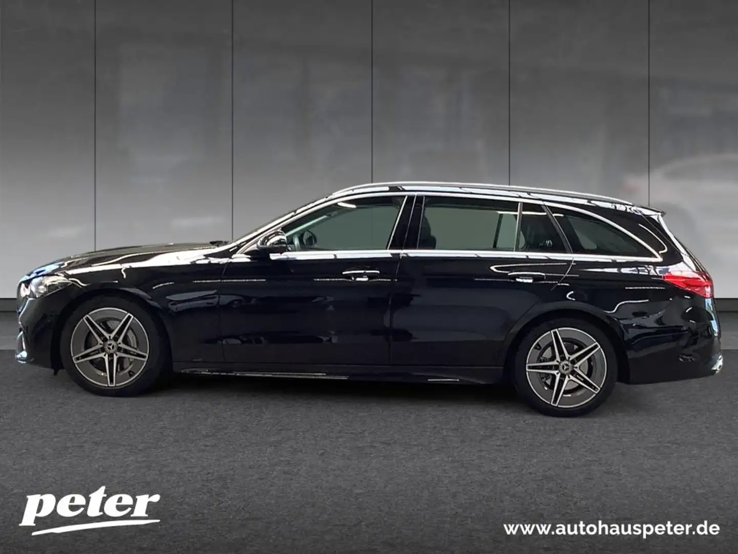 Mercedes-Benz C 300 T AMG//Digital/360°Kamera/Distronic/AHK/ Negro - 1