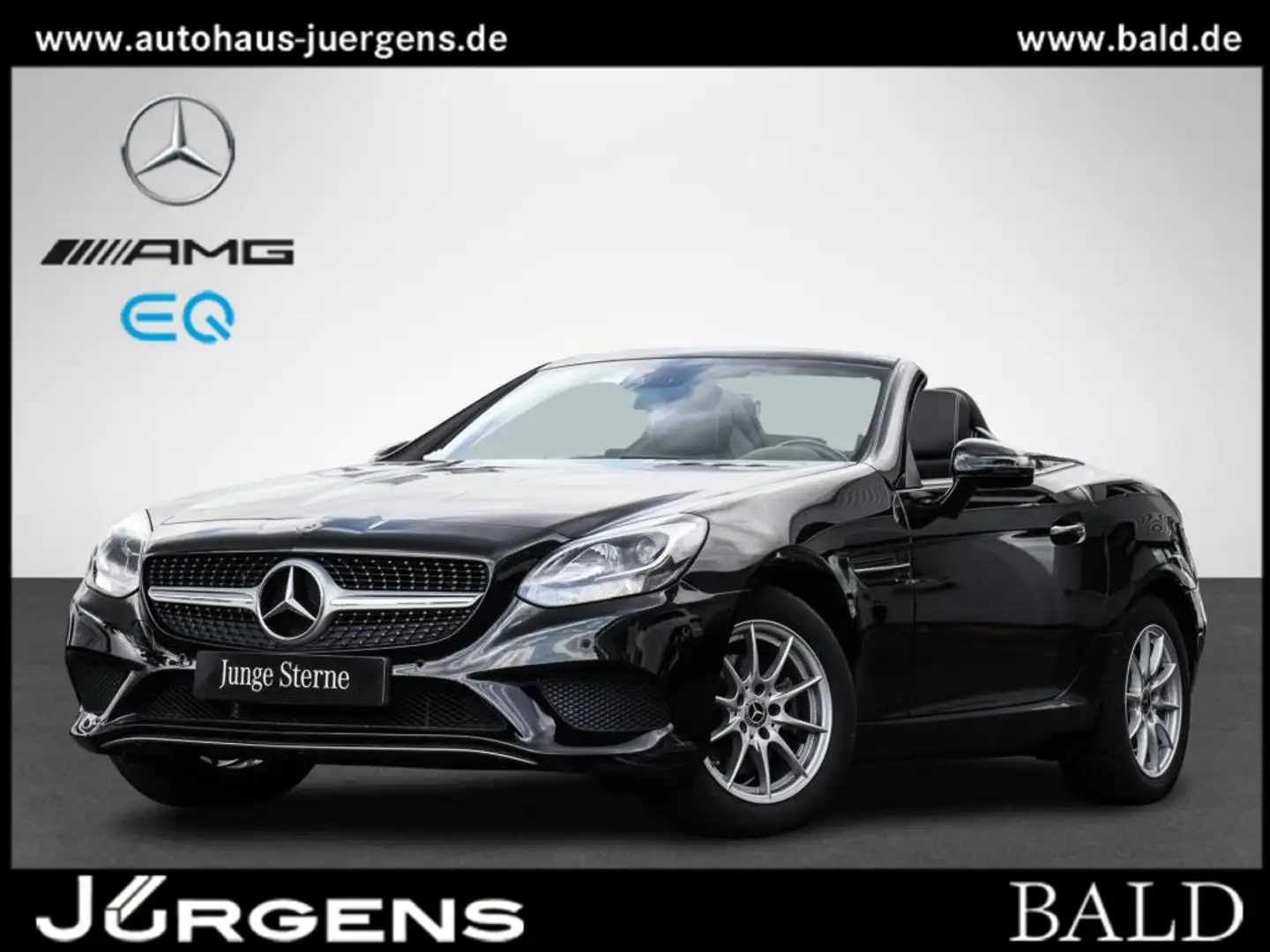 Mercedes-Benz SLC 180 +Pano+Navi+Cam+Carbon+Park-Assist Fekete - 1
