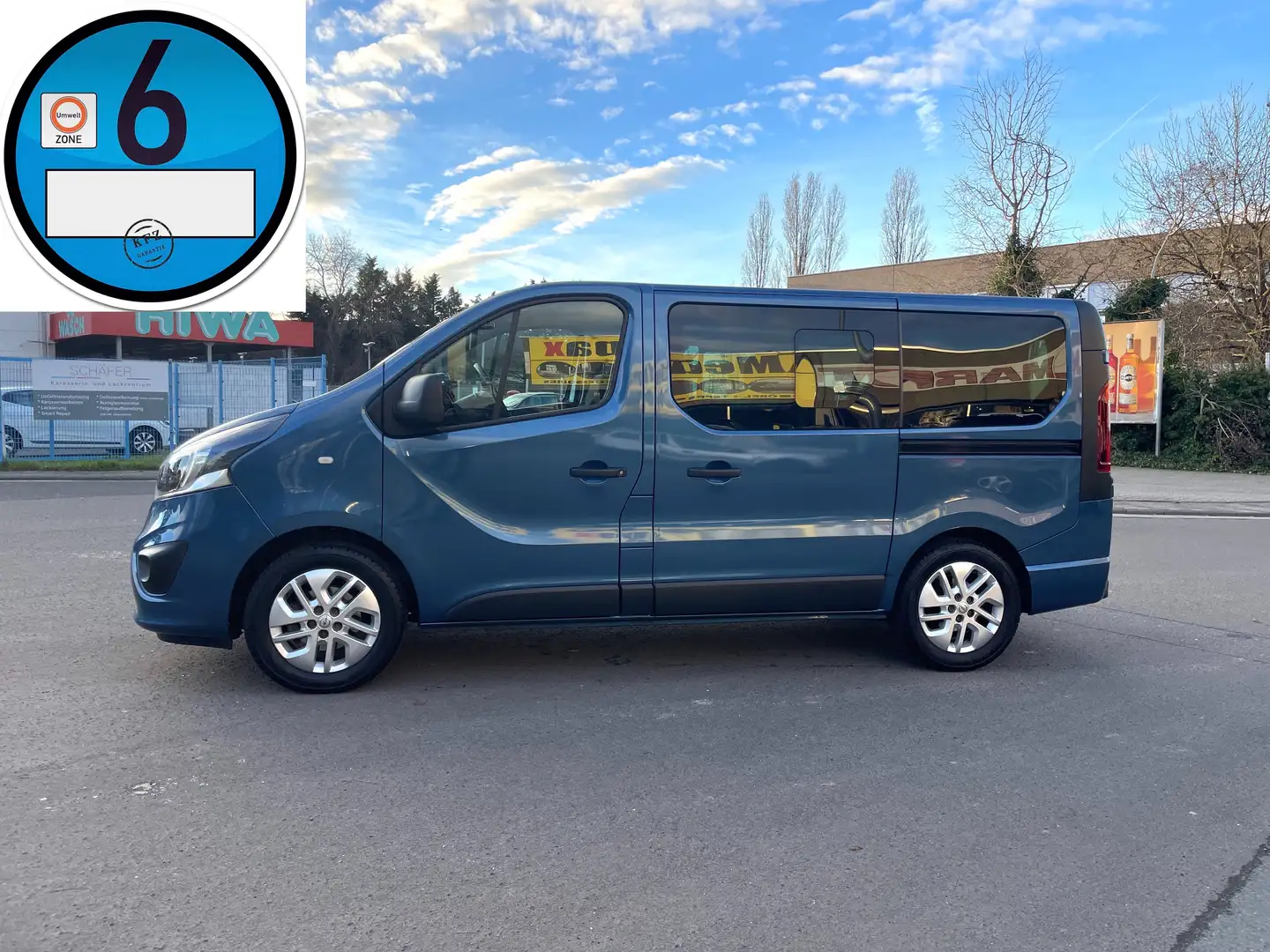 Opel Vivaro B 1.6 BiTurbo L1H1 2,7t (AHK*8xSITZER*PDC-KAMERA) Bleu - 1
