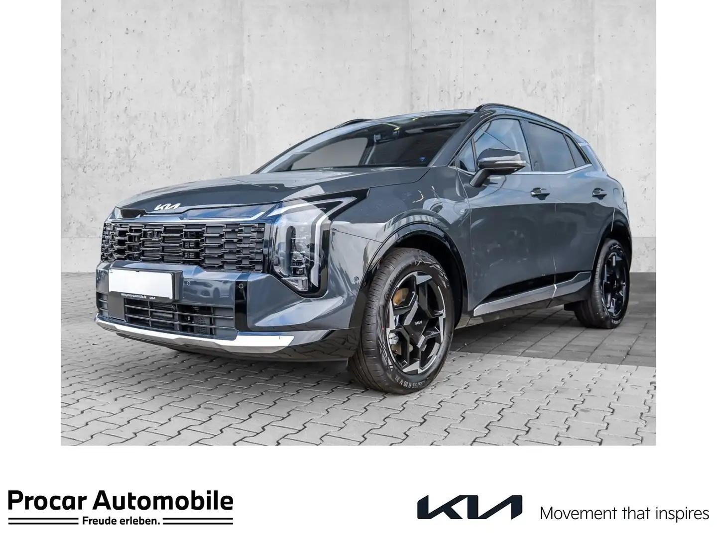 Kia Sportage Spirit Hybrid AWD HUD PANO ACC 360°KAM Schwarz - 1