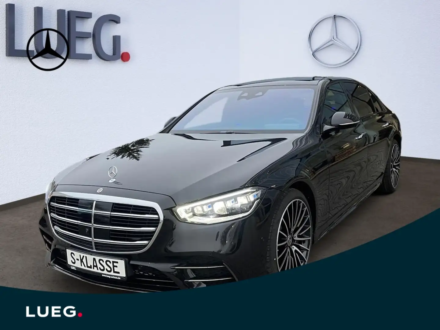 Mercedes-Benz S 350 d 4MATIC lang AMG+ENERGIZING+PANODACH+DLS Noir - 1