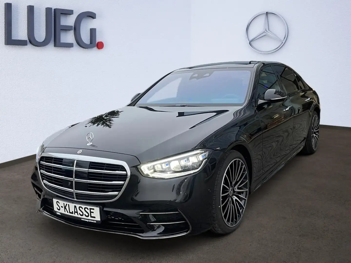 Mercedes-Benz S 350 d 4MATIC lang AMG+ENERGIZING+PANODACH+DLS Noir - 1