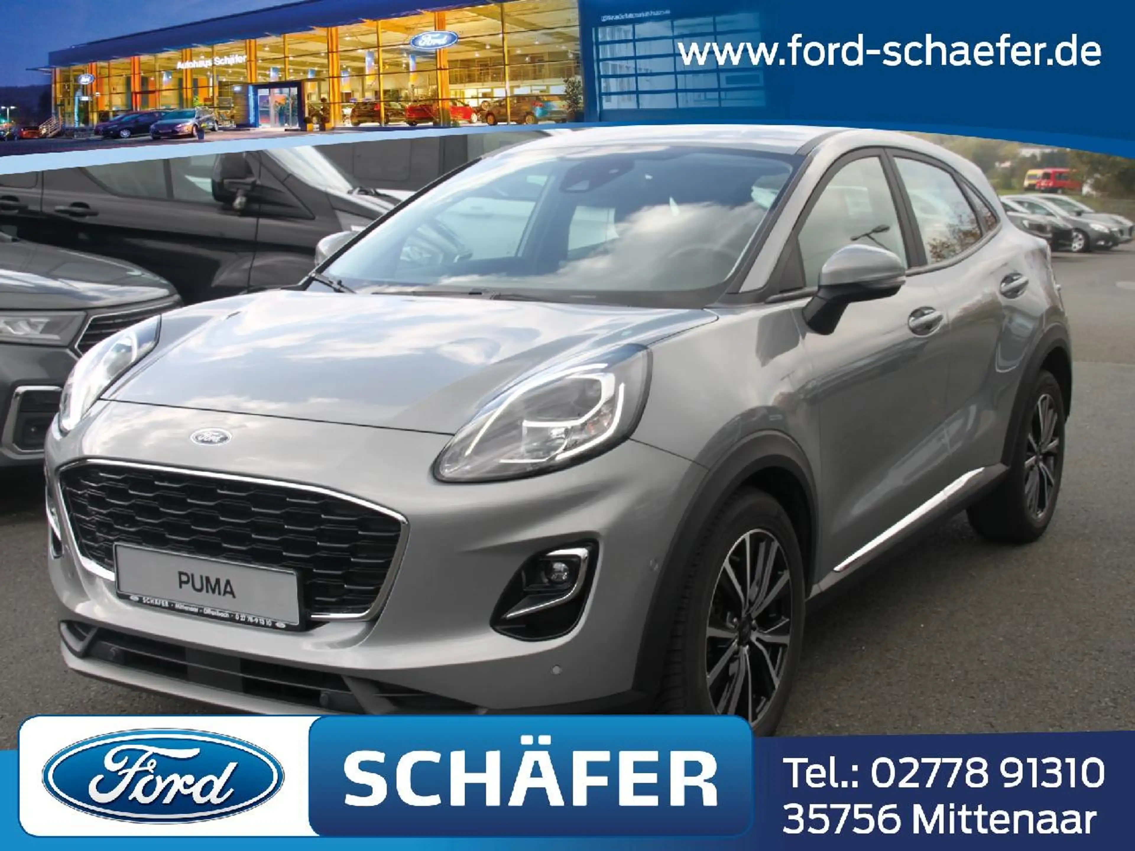 Ford Puma Titanium+KLIMA+NAVI+SHZ+LMF+LED+