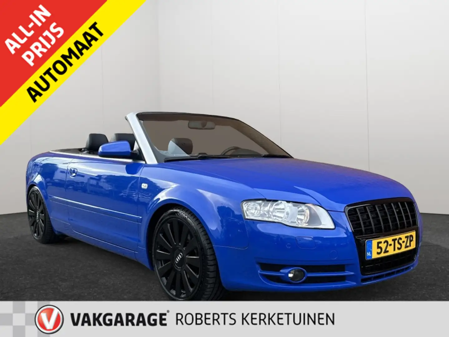 Audi A4 Cabriolet 3.0 V6 Pro Line Automaat - Pure klasse m Blu/Azzurro - 1