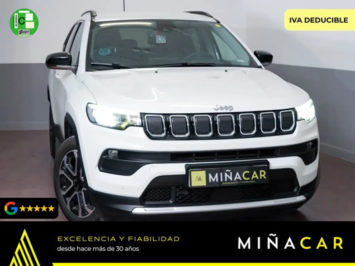 Jeep Compass 1.6 Mjt Limited FWD Wit - 1