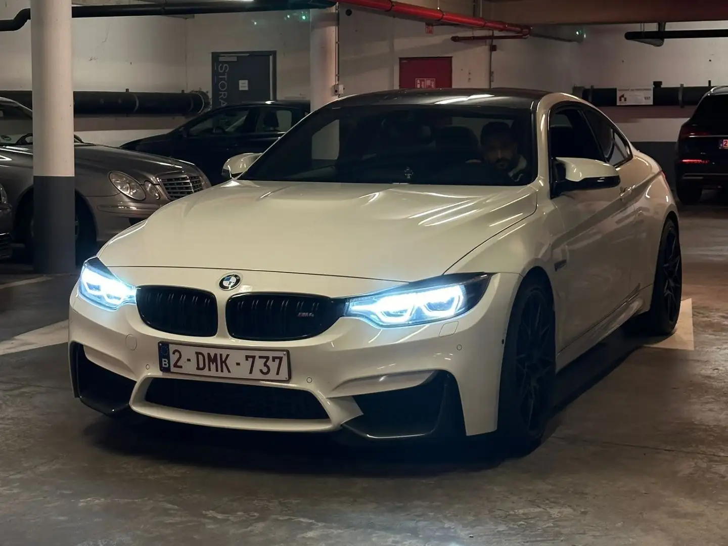 BMW M4 Coupe DKG Competition Blanc - 2