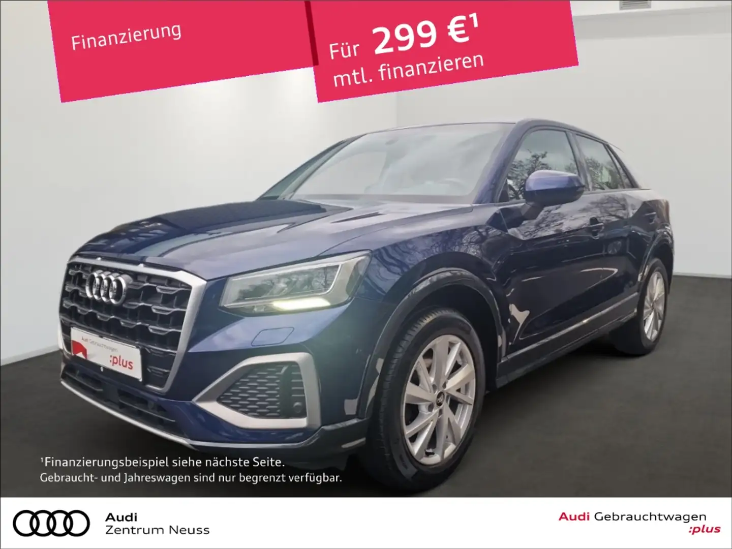 Audi Q2 advanced 30 TFSI NAVI DAB SHZ KLIMAAUTOMATIK Blau - 1