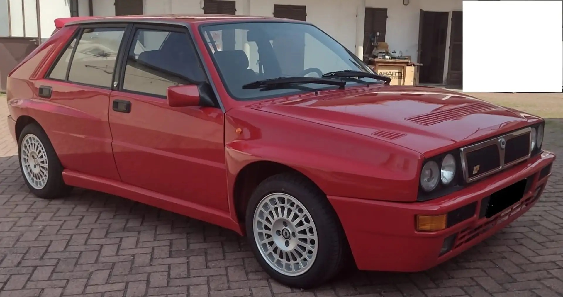 Lancia Delta 1.6 HF Turbo Red - 2