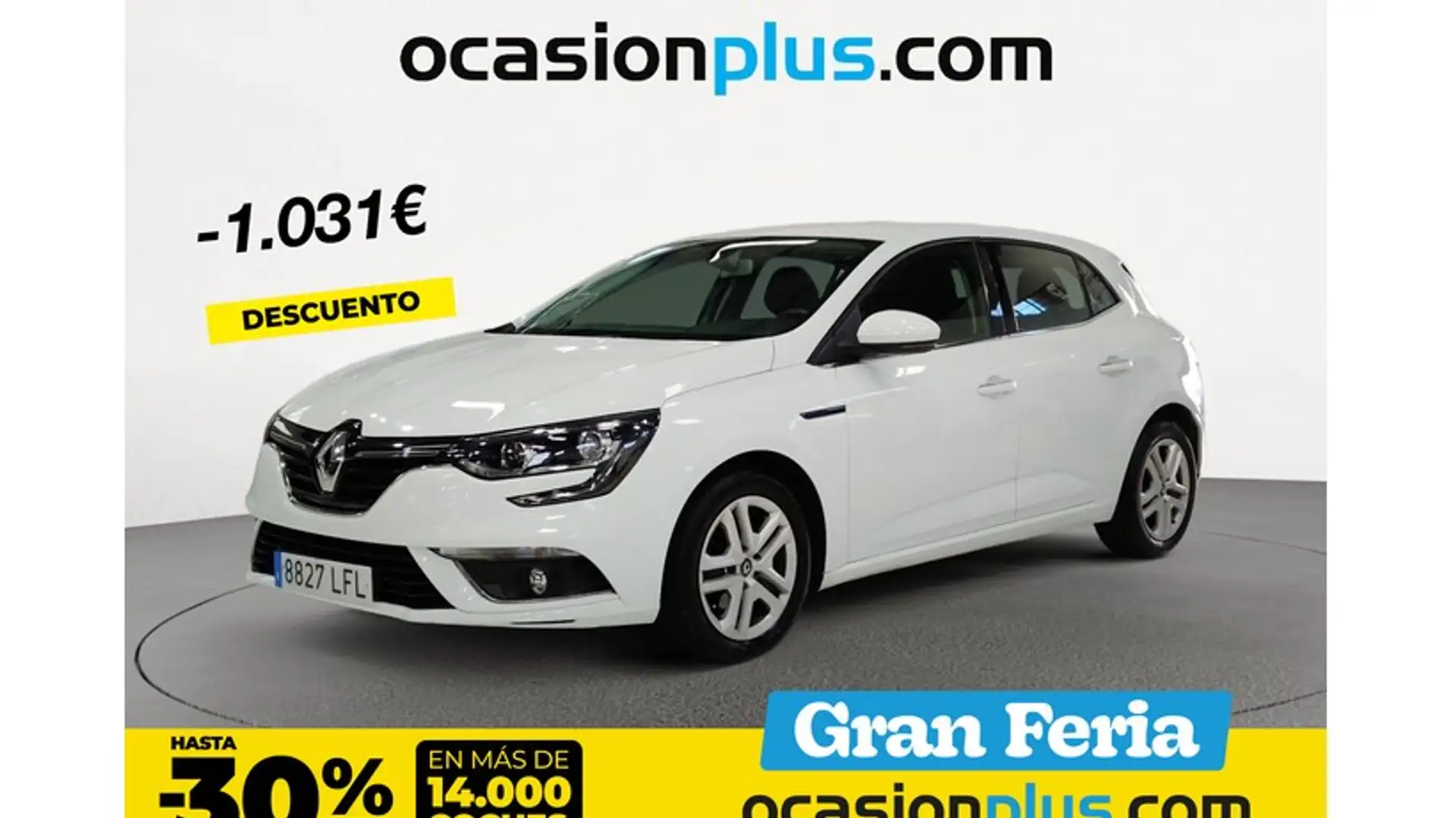Renault Megane 1.5dCi Blue Business 70kW Blanco - 1