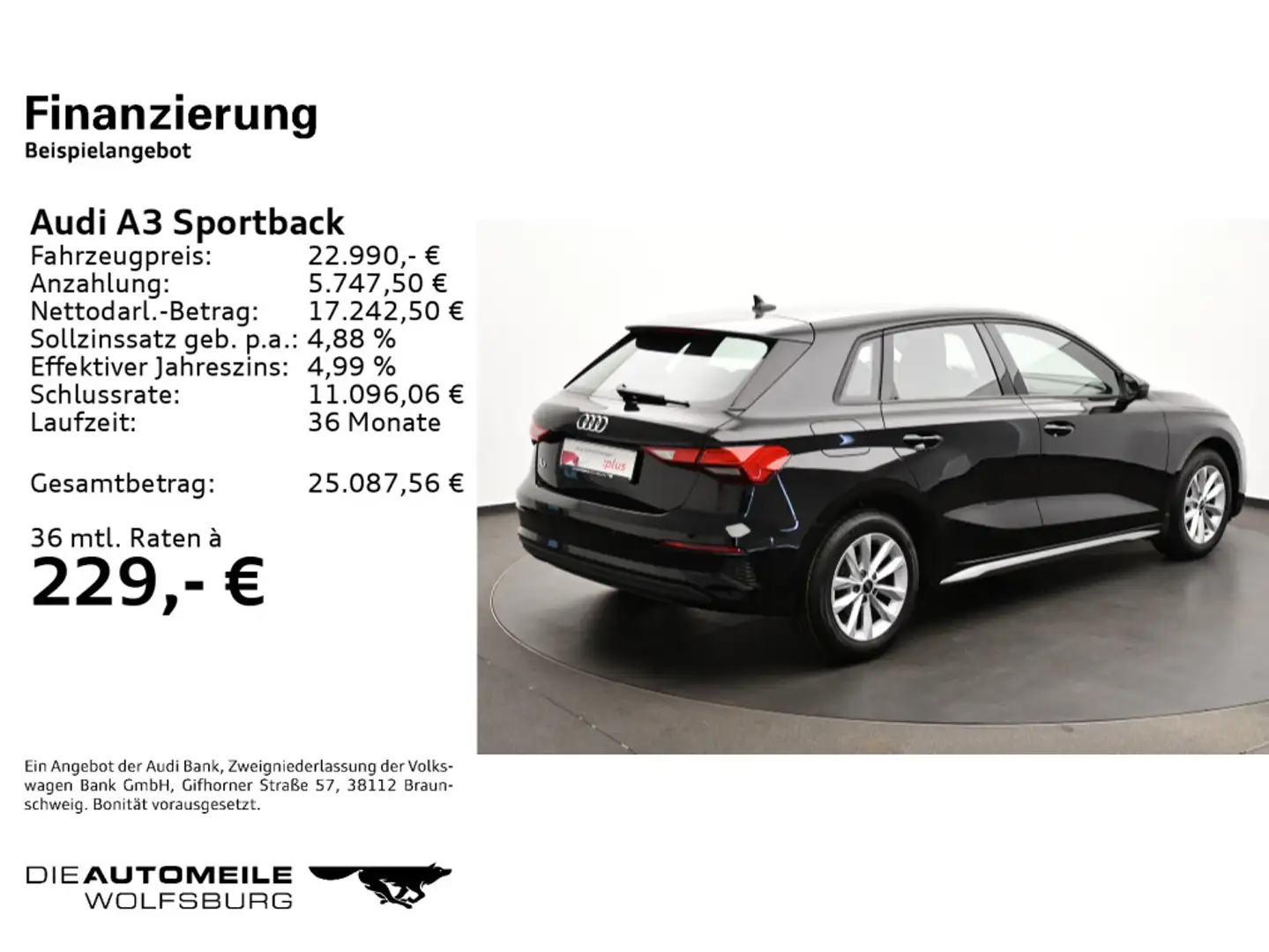Audi A3 35 TFSI LED/SITZHZ/PDC Noir - 2