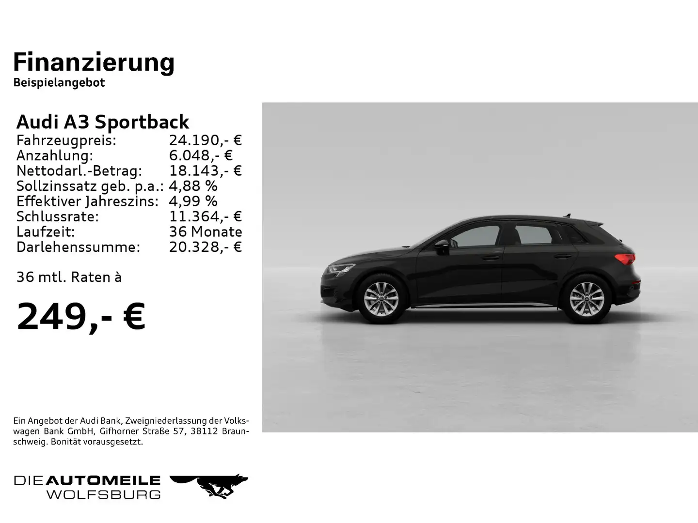 Audi A3 35 TFSI LED/SITZHZ/PDC Nero - 2
