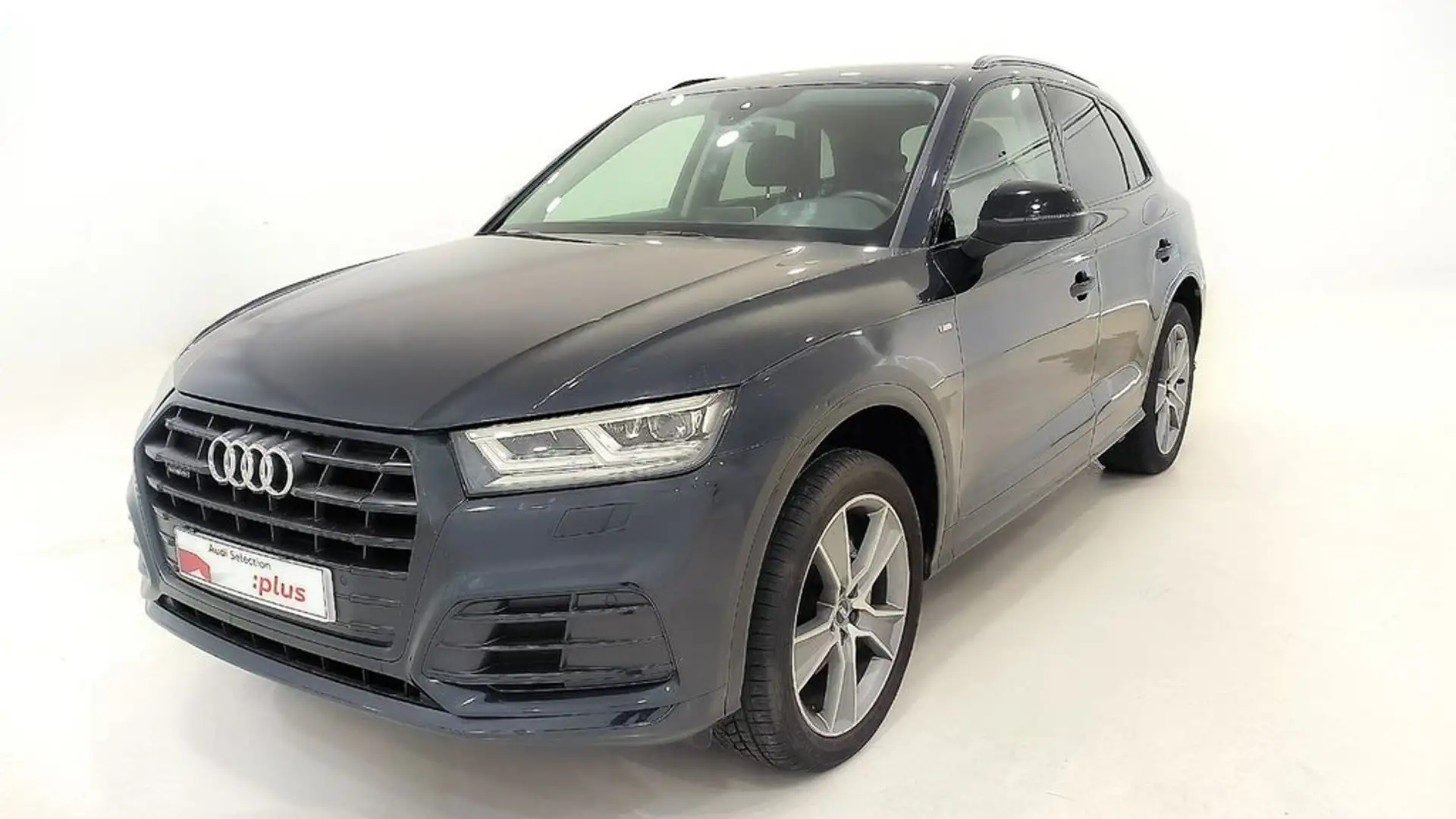 Audi Q5 40 tdi 190cv q stronic black line Blauw - 1