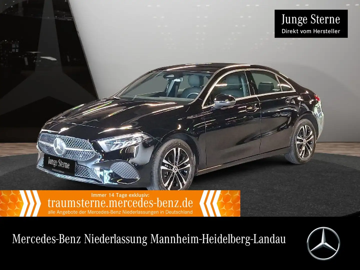 Mercedes-Benz A 250 e Lim PROGRESSIVE+LED+KAMERA+TOTW+8G Noir - 1
