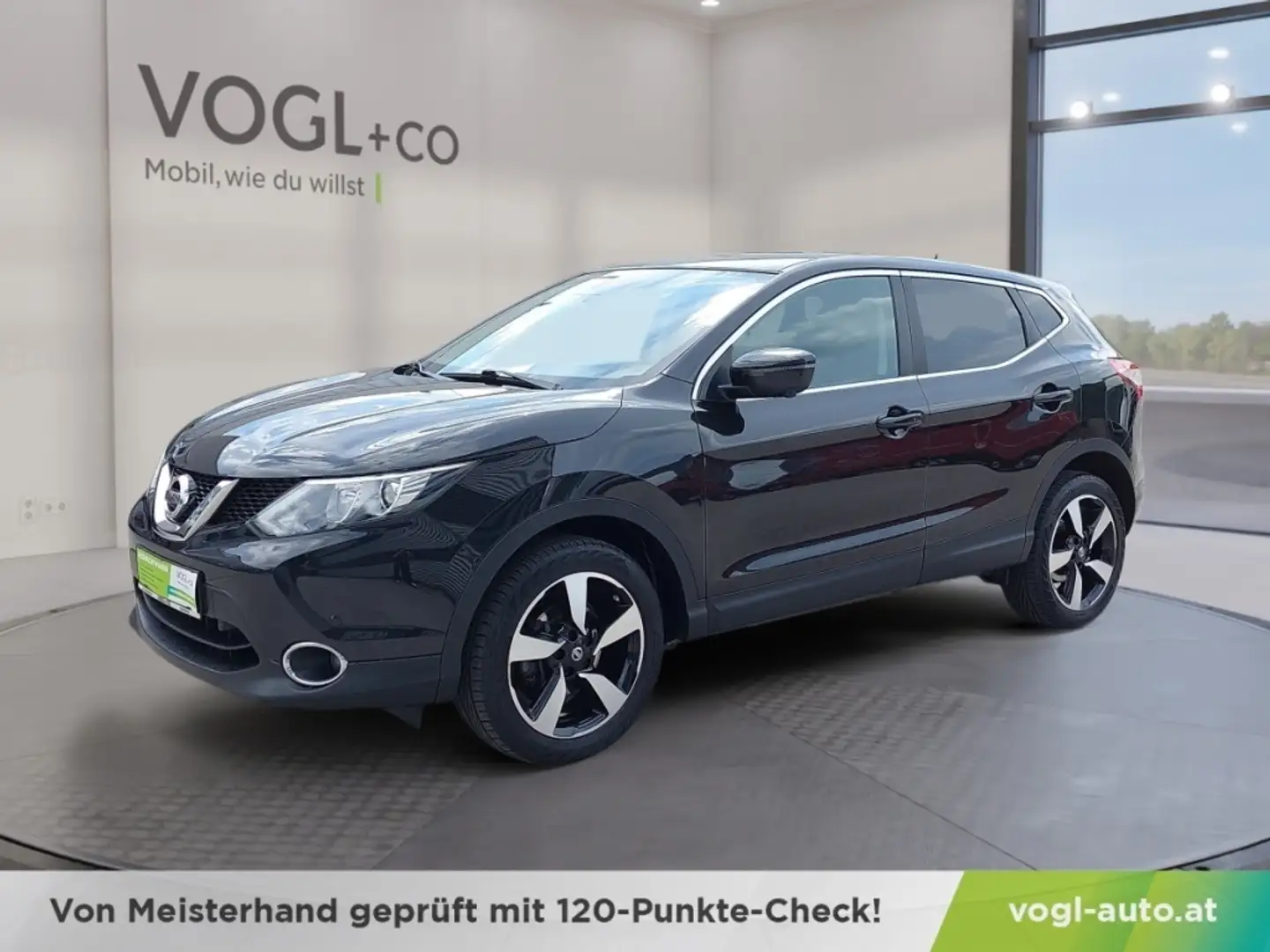 Nissan Qashqai 1,2 DIG-T N-Connecta Schwarz - 1