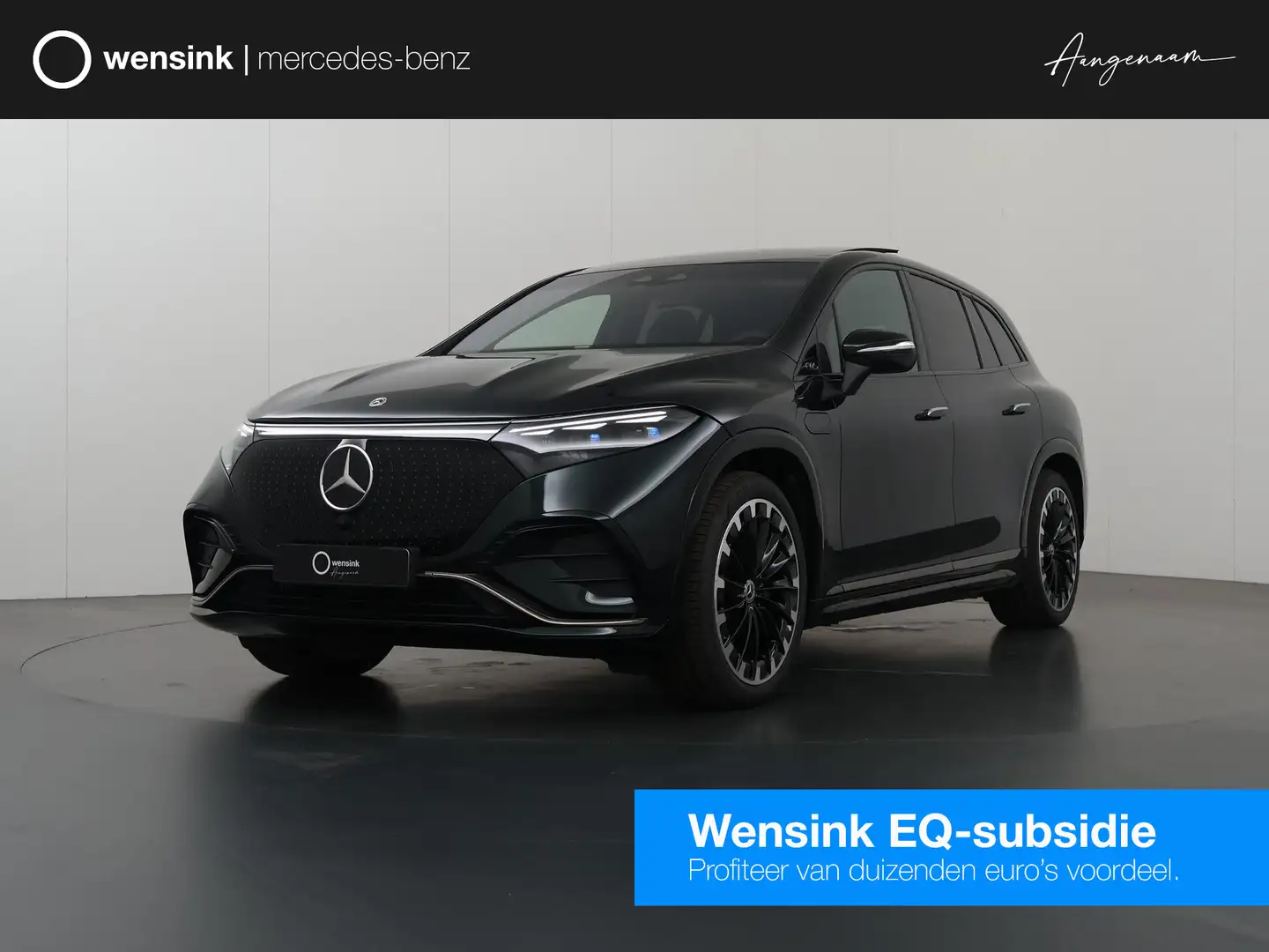 Mercedes-Benz EQS SUV 450+ AMG Line 108 kWh |  Premium Plus | Trekhaak | Groen - 1