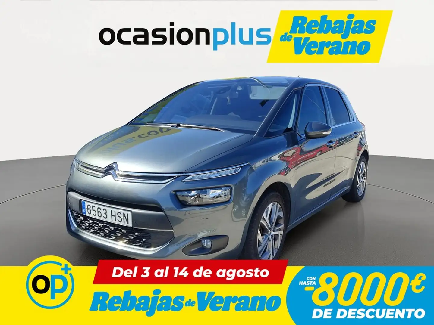 Citroen C4 Picasso 1.6THP Intensive Gris - 1