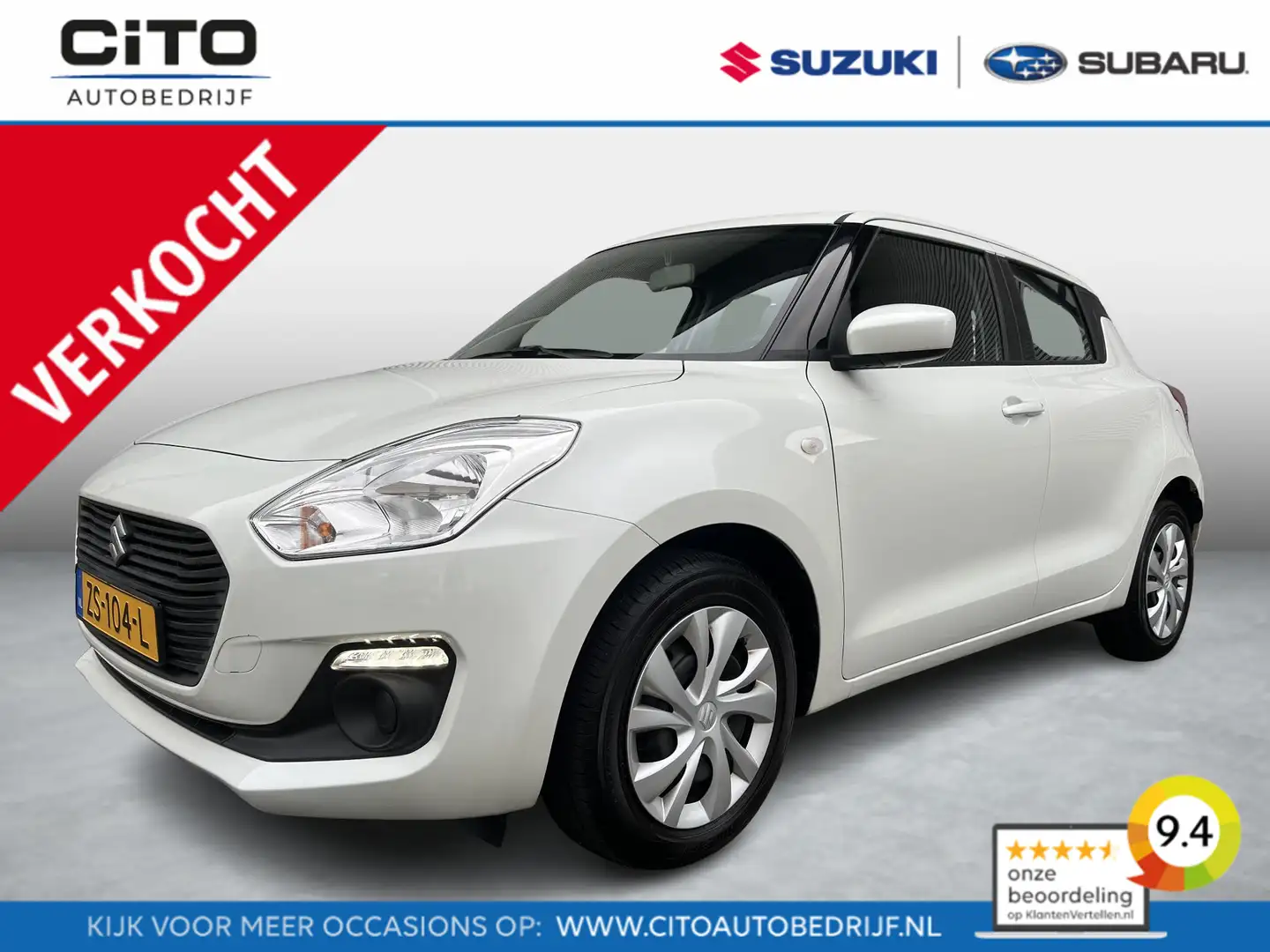 Suzuki Swift 1.2 Comfort | Airco | Dealeronderhouden | Bluetoot Wit - 1