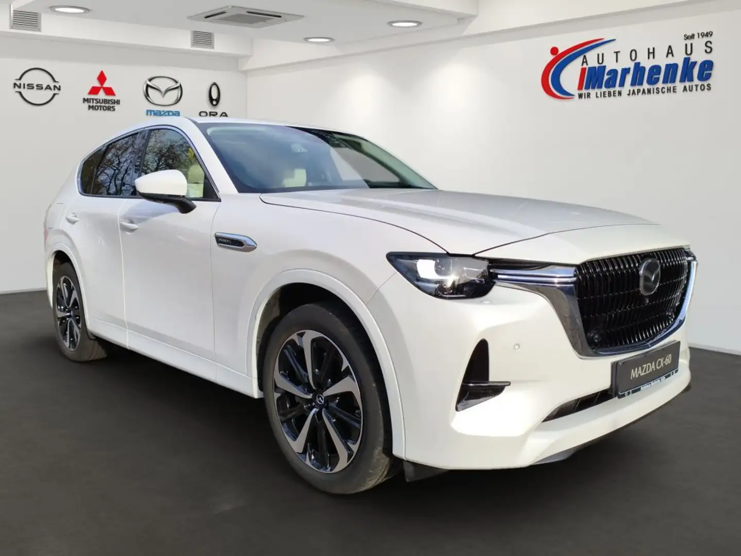 Mazda CX-60 AWD PHEV Aut. TAKUMI, Glasd., WKR Blanc - 2