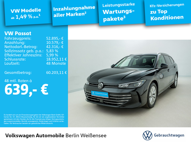 Volkswagen Passat 1.5 TSI eHybrid Business DSG*AREA*NAV*MAS — photo 2