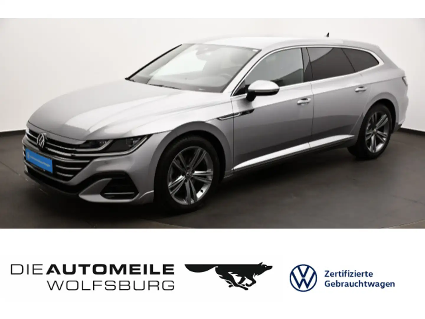 Volkswagen Arteon 2.0 TDI DSG R-Line ACC/AHK Silber - 1