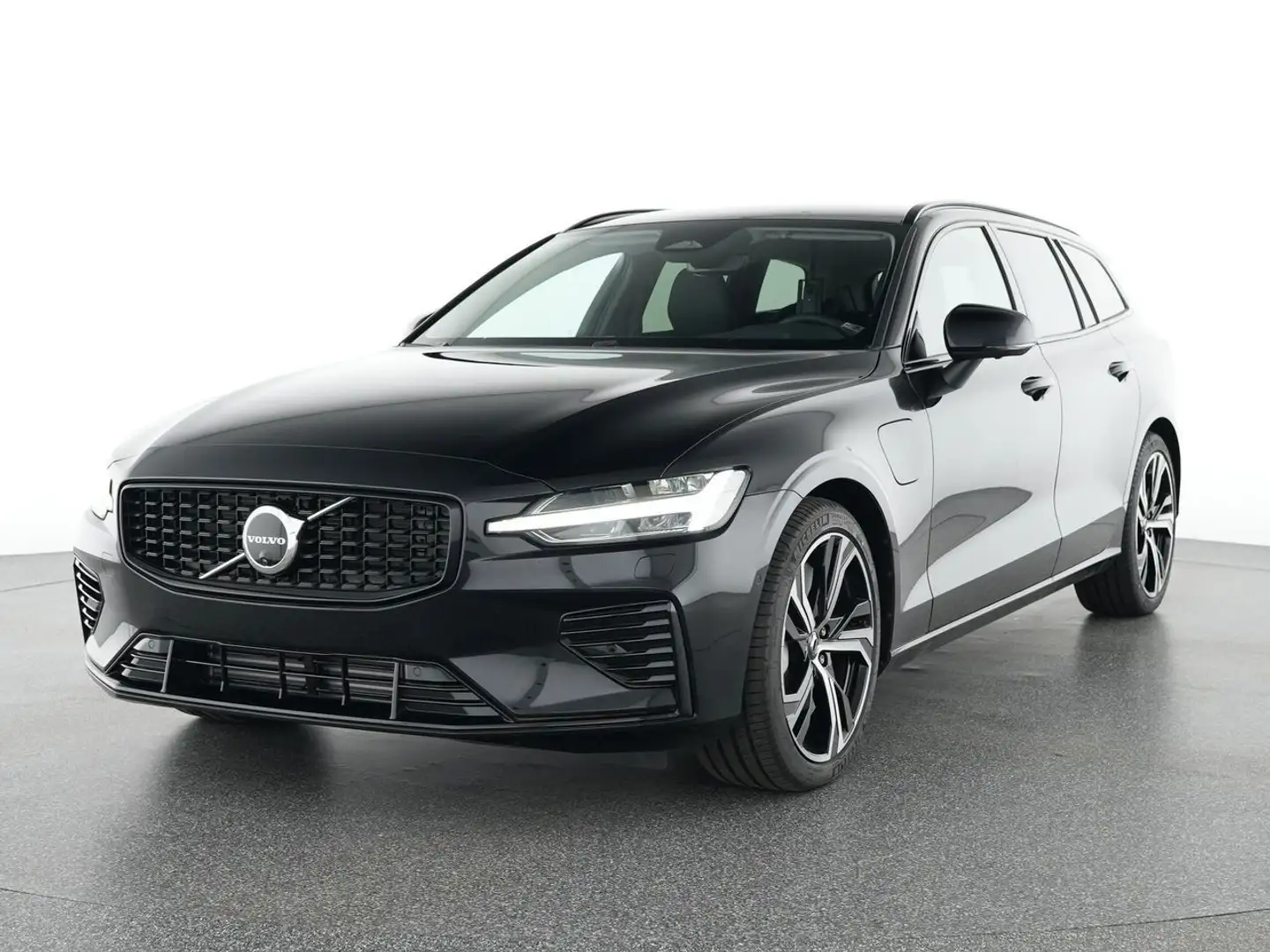 Volvo V60 T6 Plus Dark Recharge Plug-In Hybrid AWD Schwarz - 1