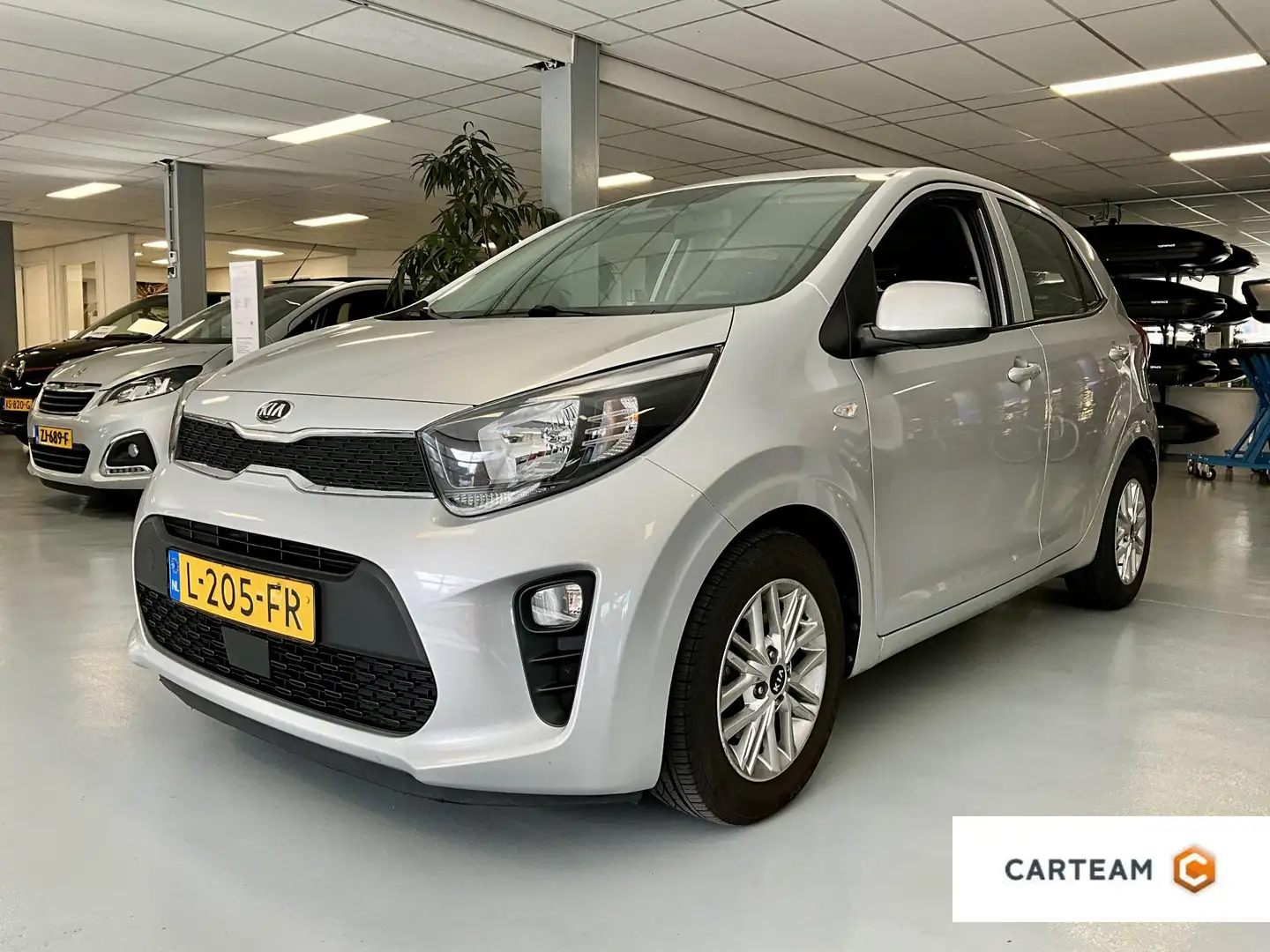 Kia Picanto 1.0 DPi DynamicLine ** RIJKLAARPRIJS ** Grijs - 1