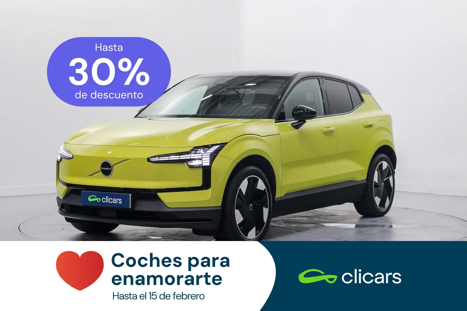 Volvo EX30 Single Extended Range Plus RWD Jaune - 1