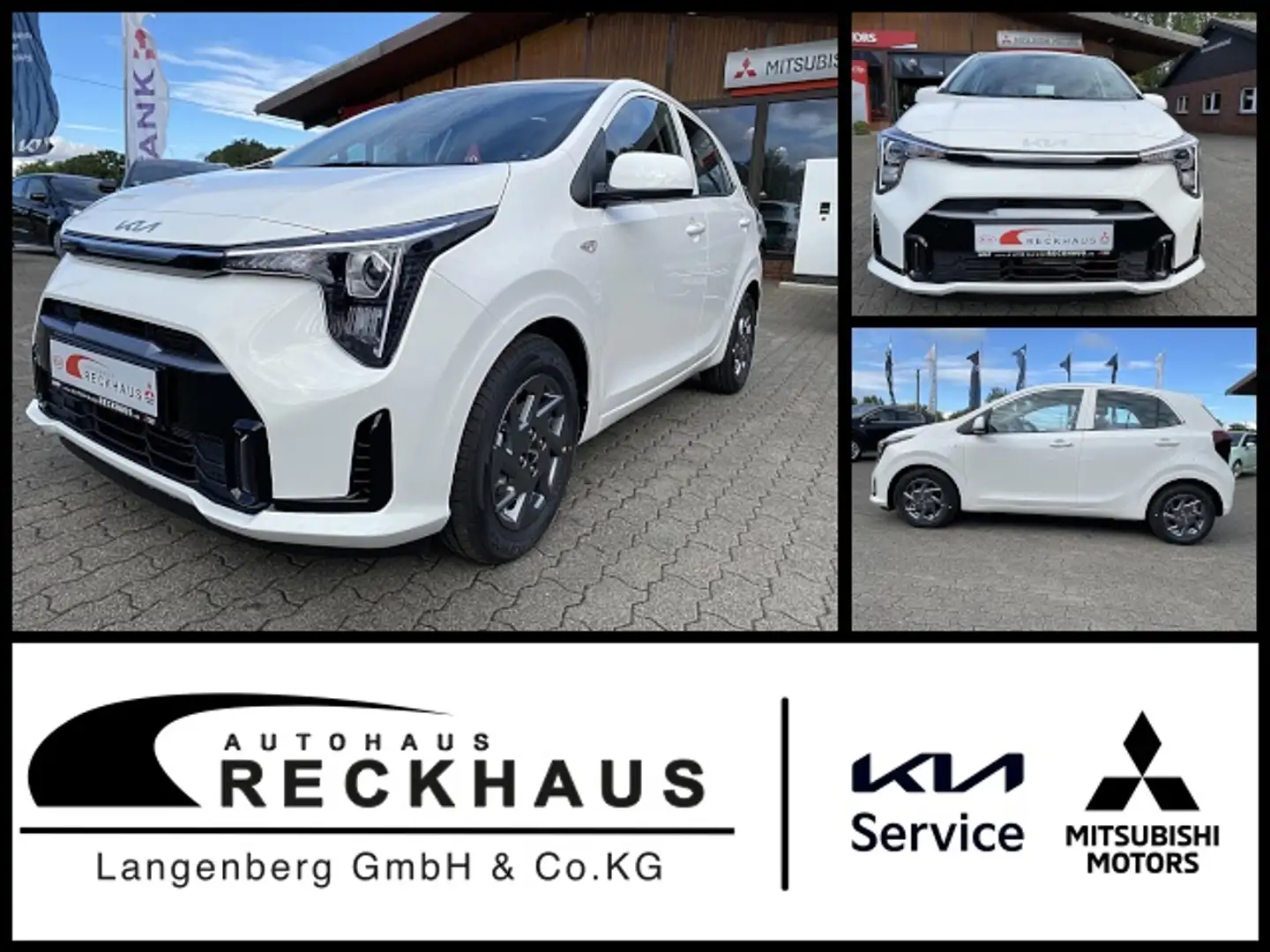 Kia Picanto PE2 1.0 MT VISION Klima Navi Rückfahrkamera Blanco - 1