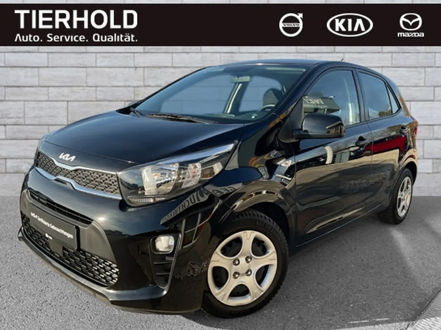 Kia Picanto 1,2 Edition Tempomat Allwetterreifen 14" Schwarz - 2