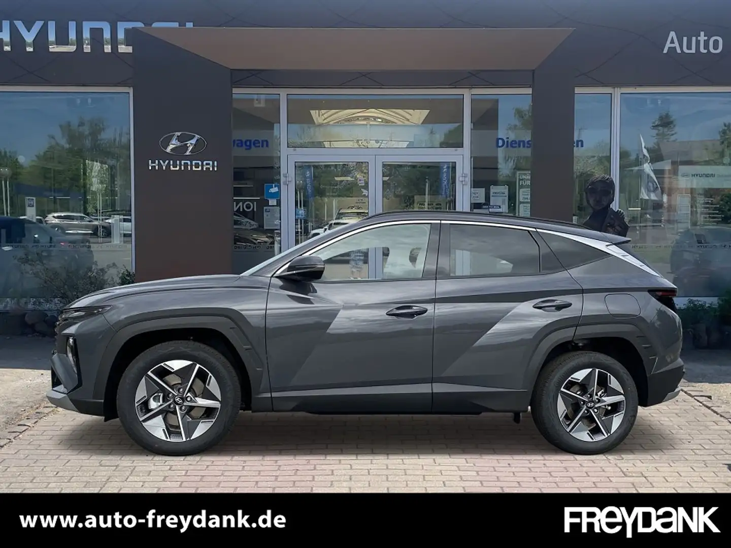 Hyundai TUCSON FL HEV (MY25) 1.6 T-GDi (215 PS) 6-AT 2WD TREND Kr Grijs - 2