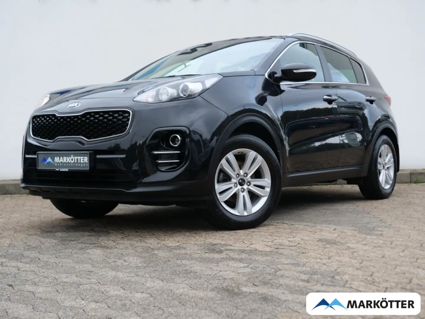 Kia Sportage 1.6 GDI Vision AHK/CAM/SHZ/NAVI/ Schwarz - 1