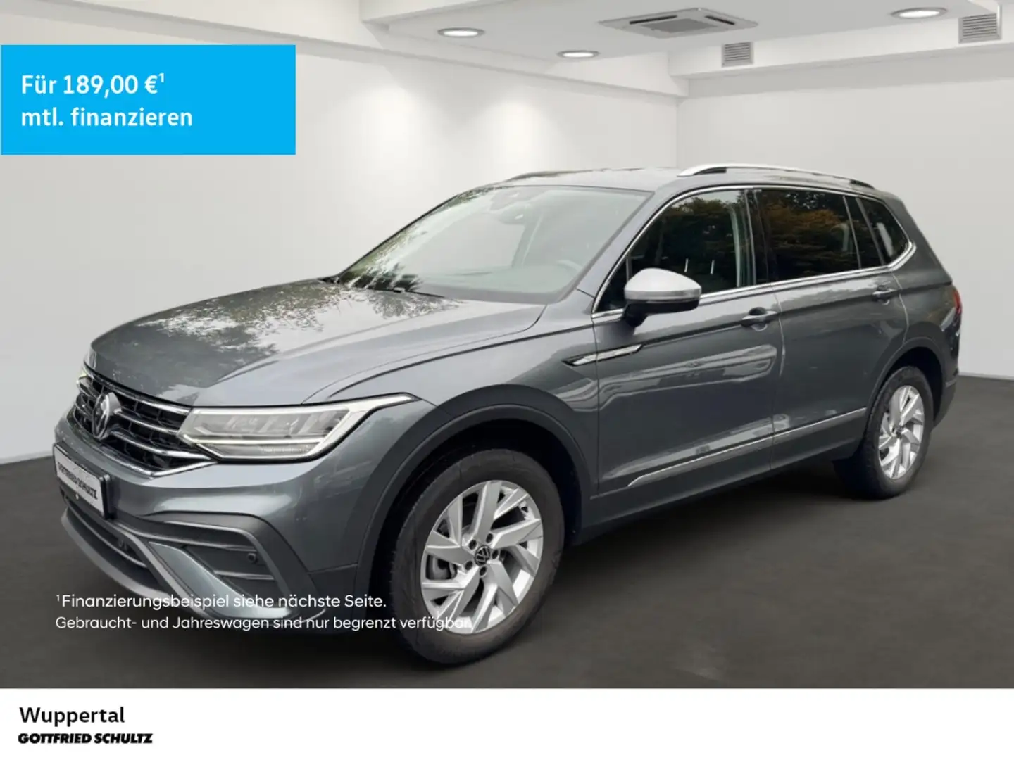 Volkswagen Tiguan Allspace 1.5 TSI DSG NAVI AHK KAM ACC LED SHZ Grau - 1