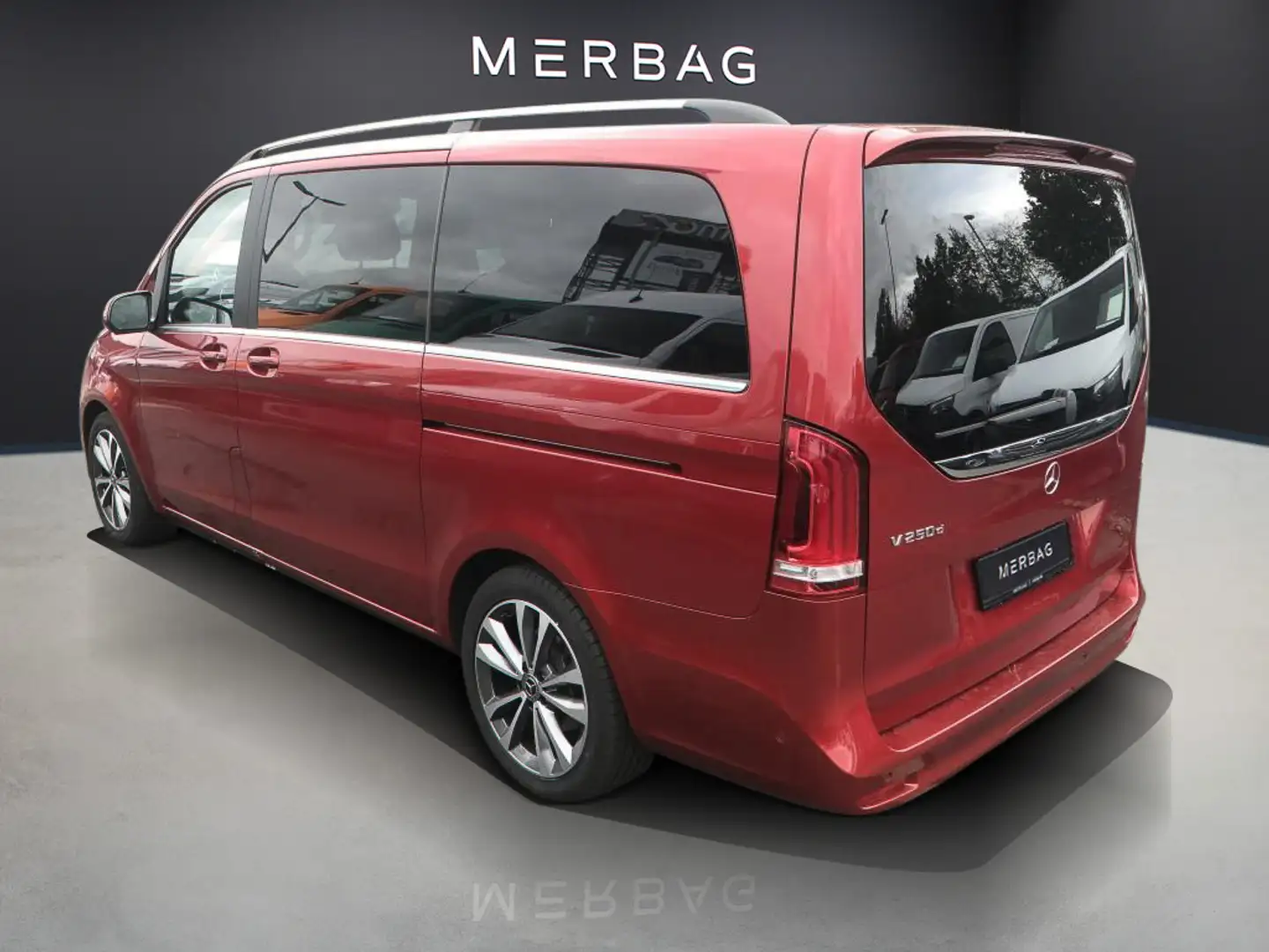 Mercedes-Benz V 250 d AVANTGARDE EDITION Lang ACC LED Navi SHZ Rouge - 2