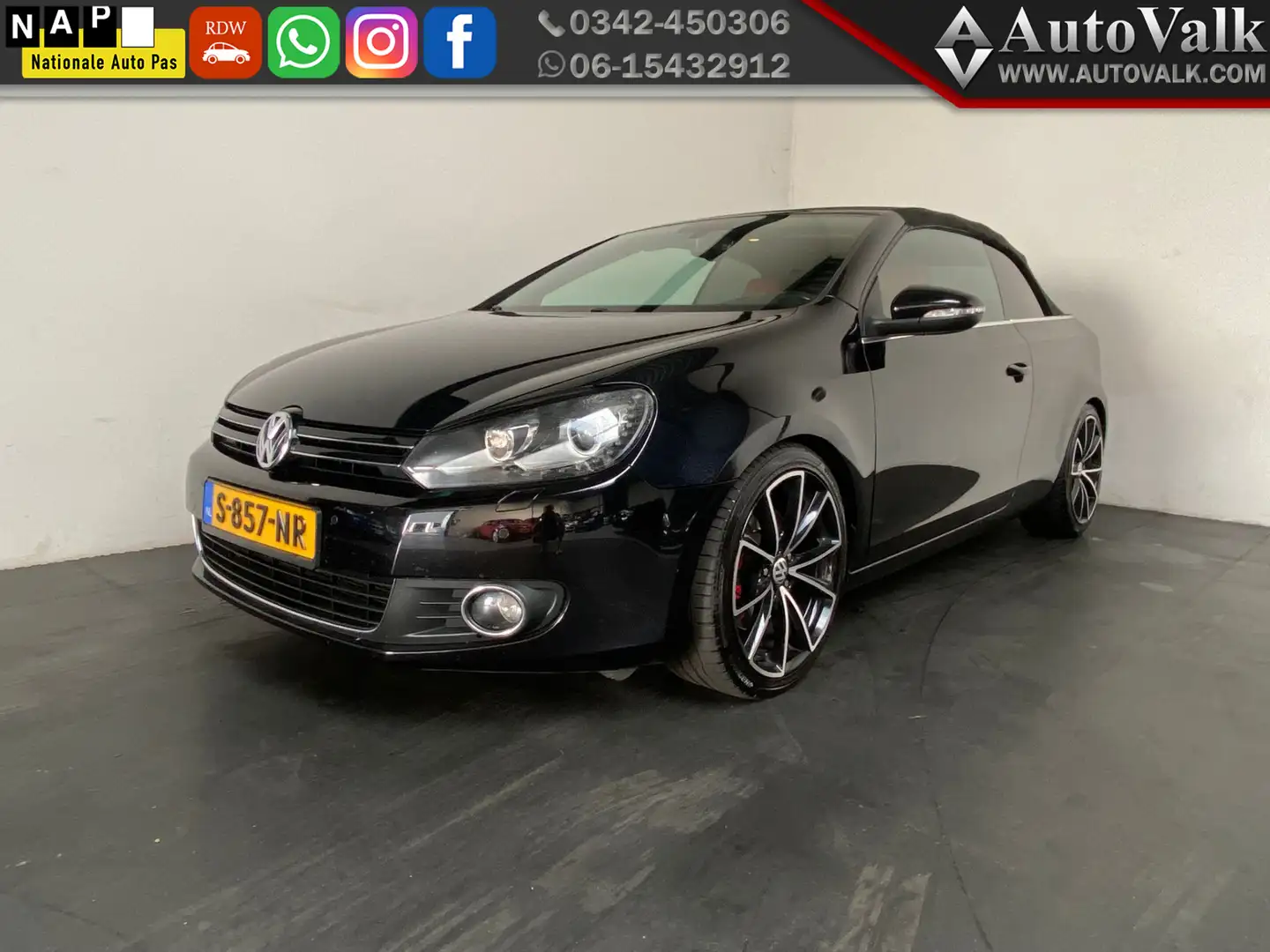 Volkswagen Golf Cabriolet 1.4 TSI Czarny - 1