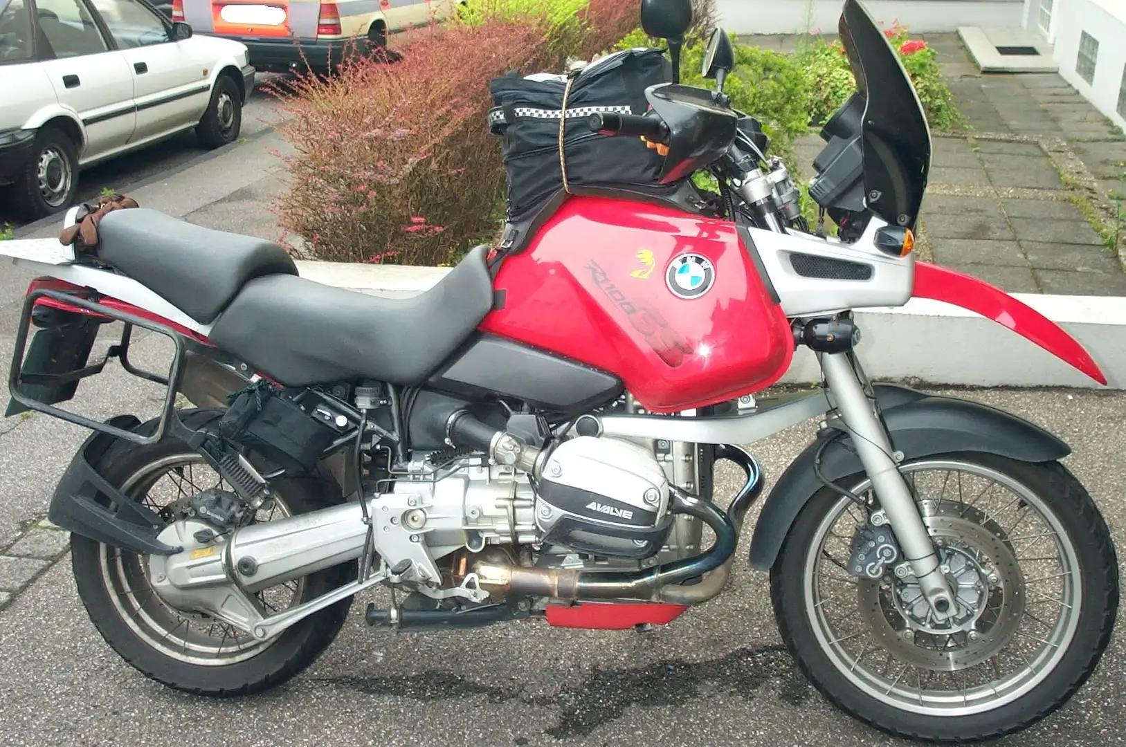 BMW R 1100 GS Enduro Rojo - 2