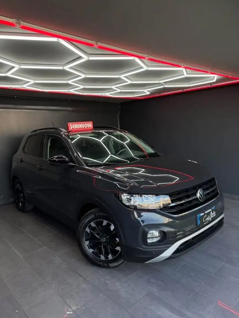 Volkswagen T-Cross 1.6 tdi Advanced 95cv 2021 61000 Km Grau - 2